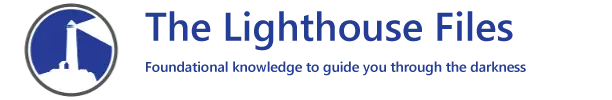 The Lighthouse Files logo